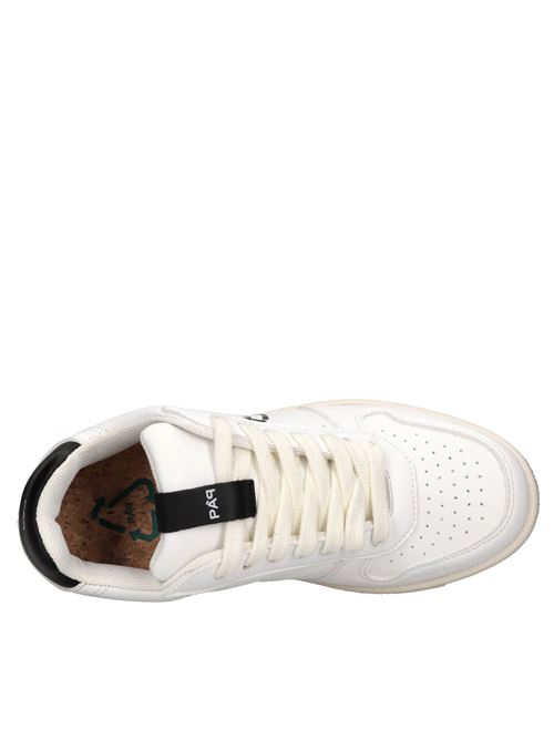 Sneakers in pelle ed ecopelle PAP | PAPD001 034BIANCO-NERO